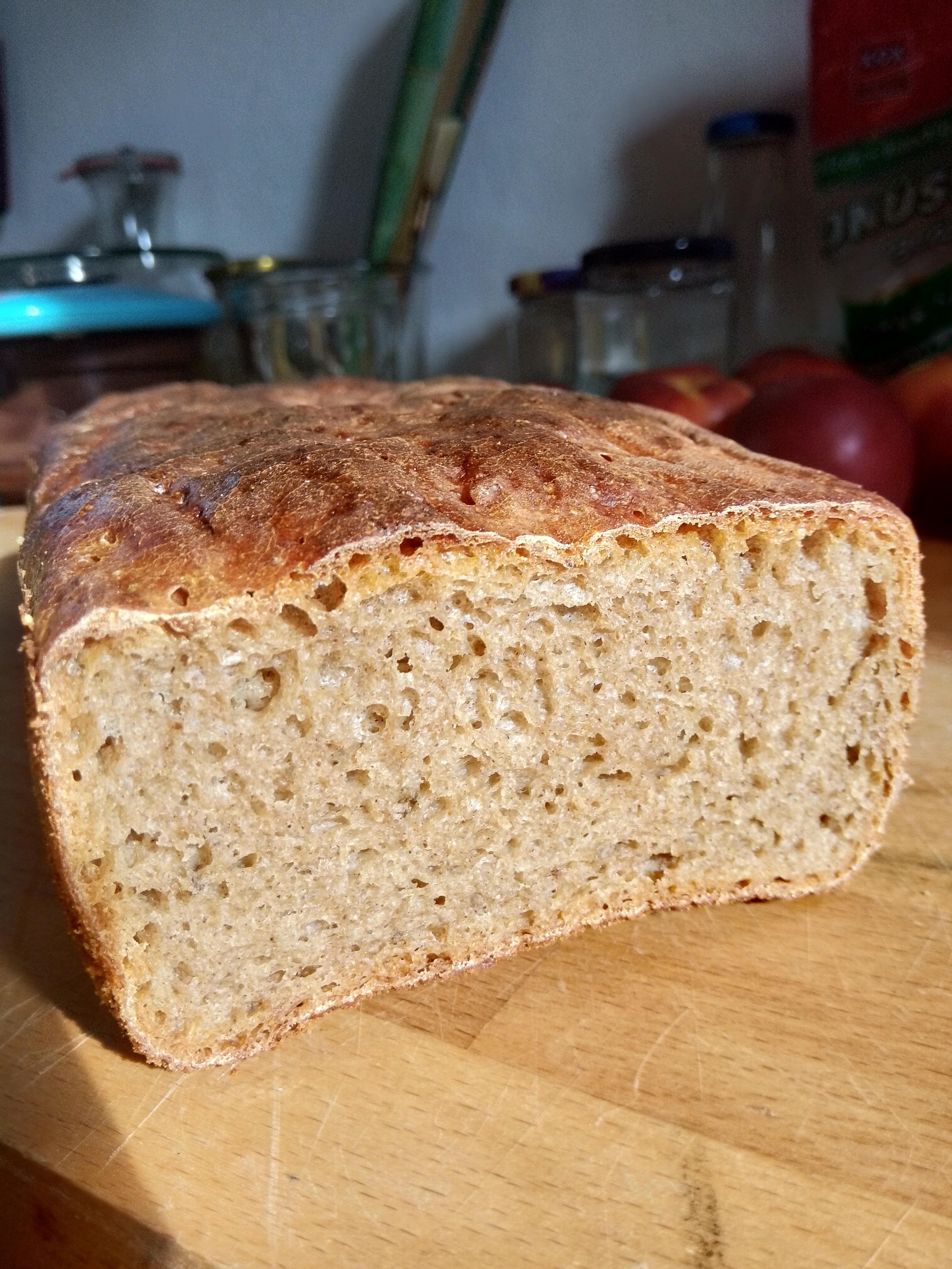 Selbstgemacht: 66er Brot (Roggen-Dinkelmischbrot)