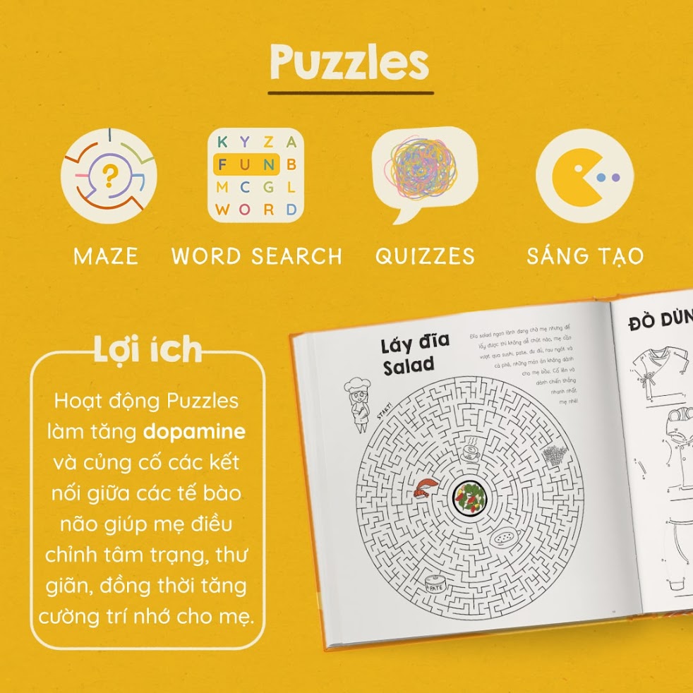 [A116] Activity book - Combo sách thai giáo trong tam cá nguyệt thứ 2