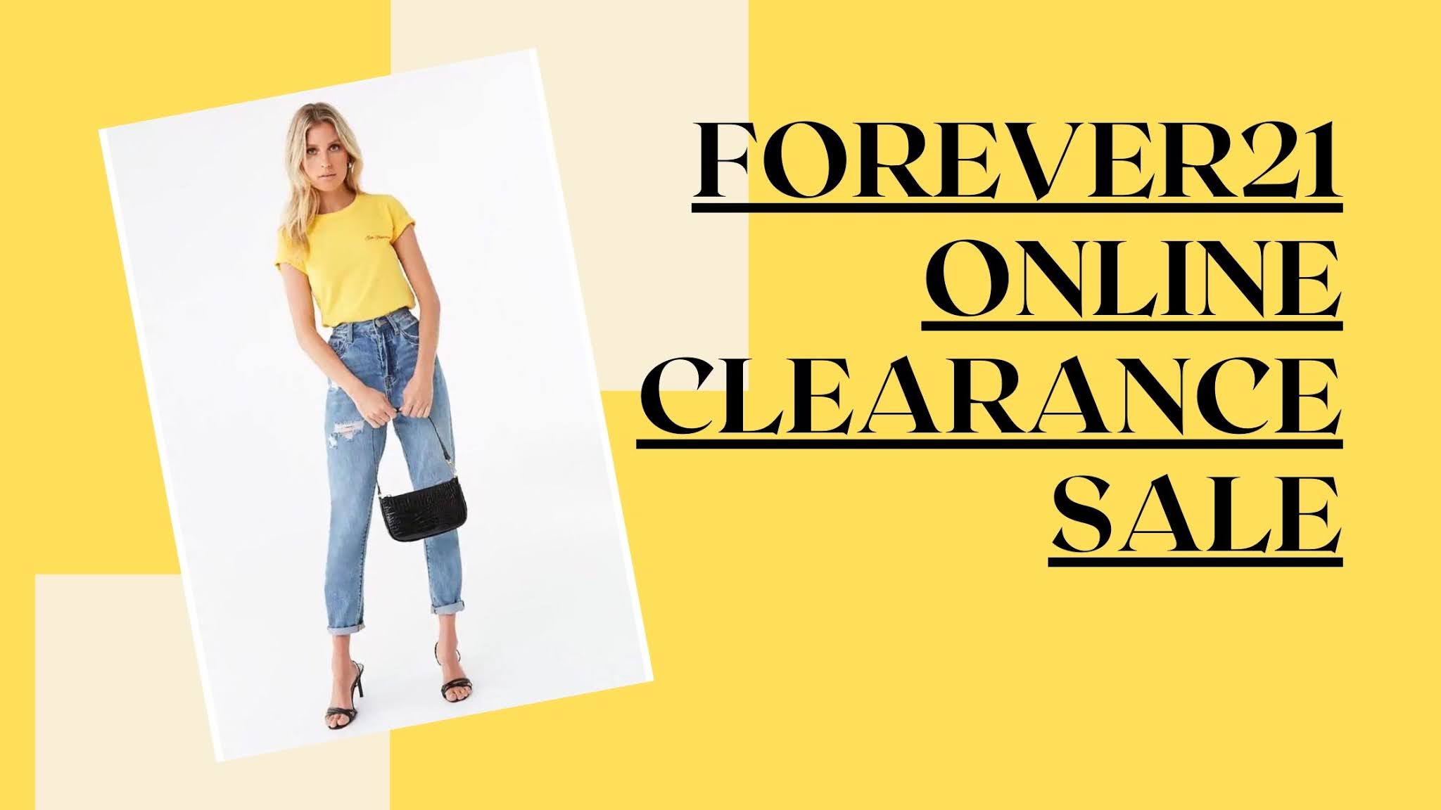 Forever 21 Online Clearance Sale on Shopee up to 70% off | Snapped and ...