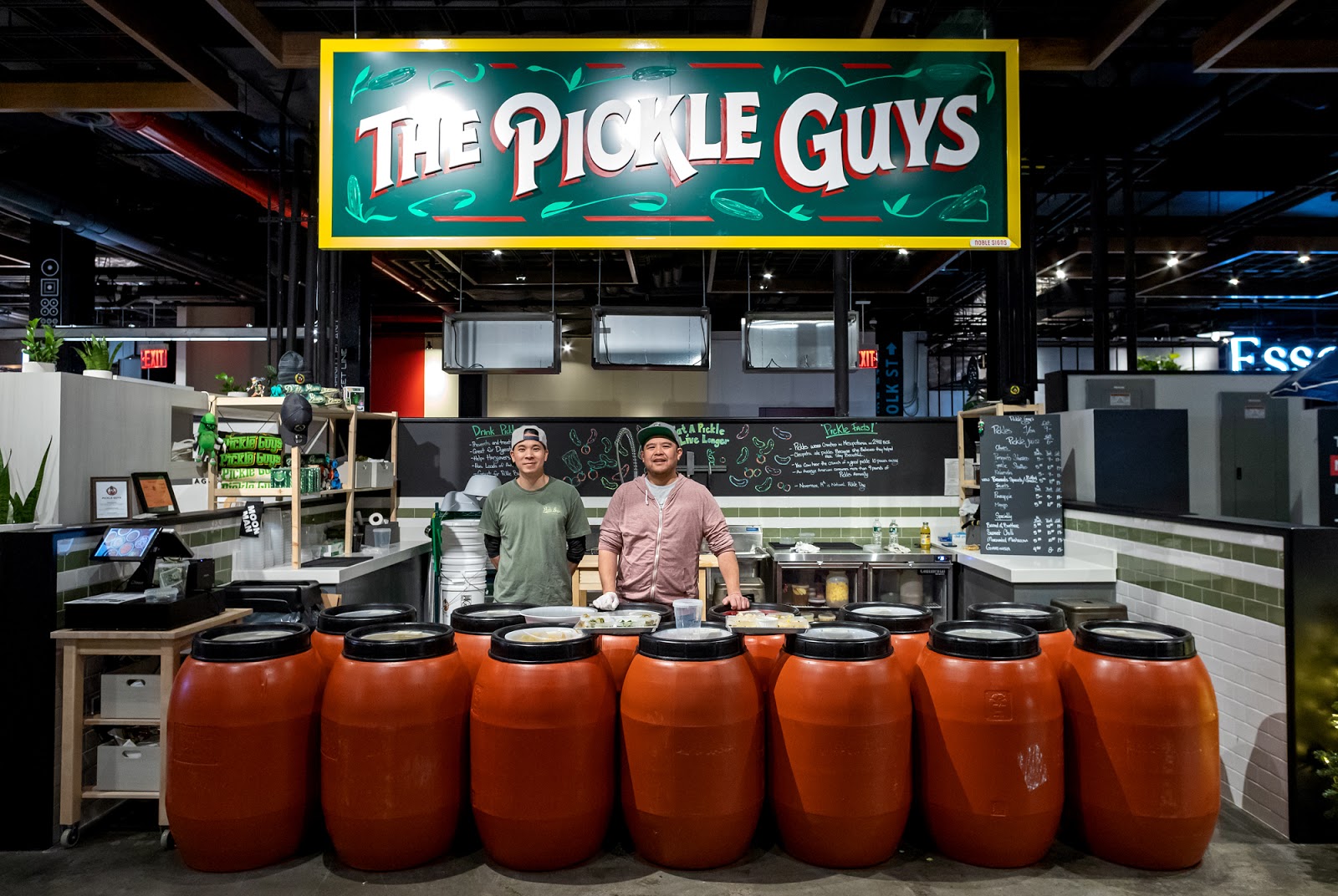 James and Karla Murray Photography: We visit The Pickle Guys newest  location in our STREET FOOD TOUR: ESSEX MARKET, NYC  video!
