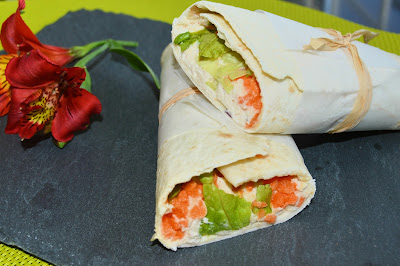 Wraps de Frango Wraps de Frango Bimby