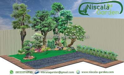 Desain Taman Minimalis dan Taman Tropis