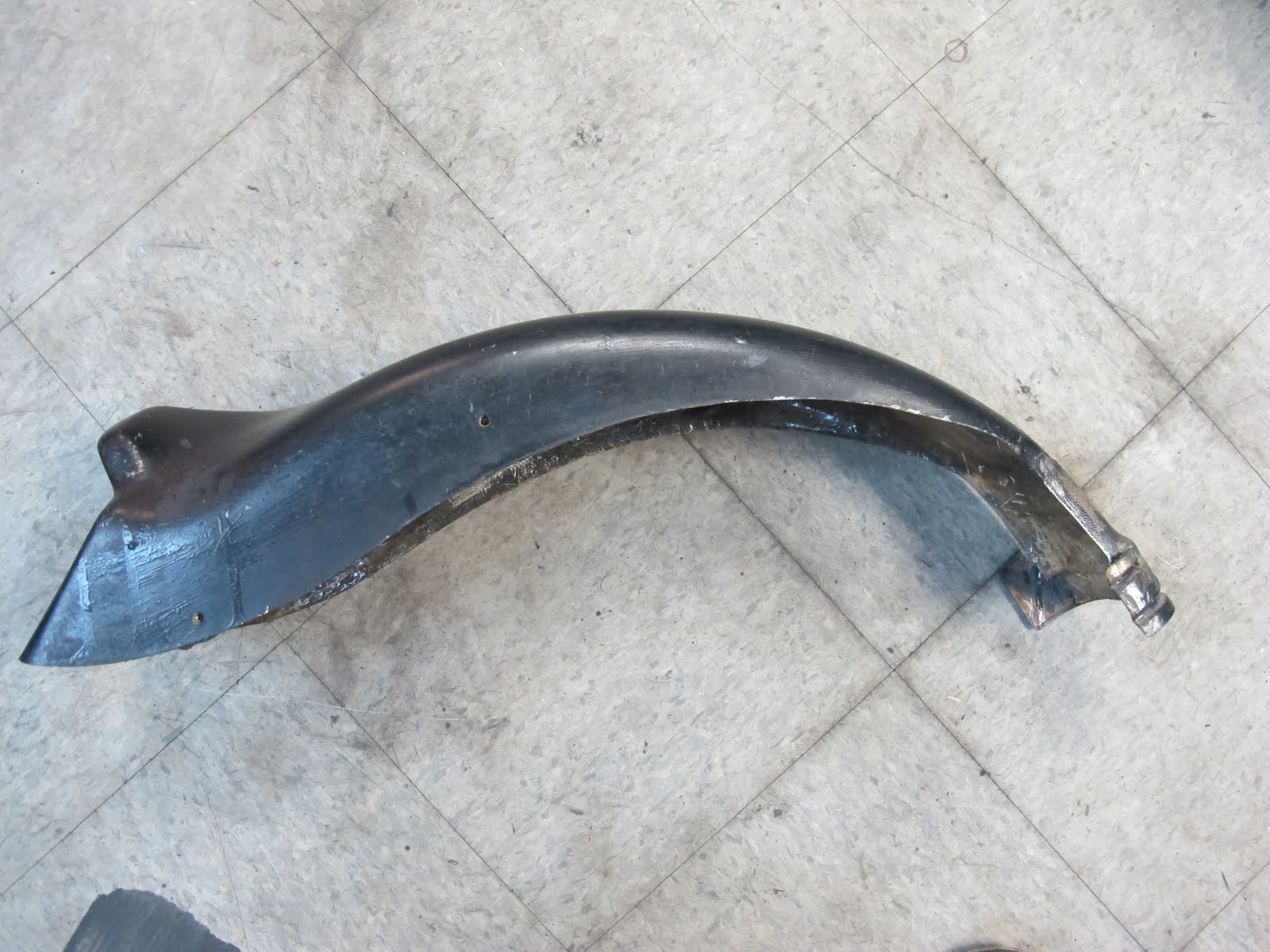 LOVE CYCLES Vintage fiberglass chopper fender 4 sale