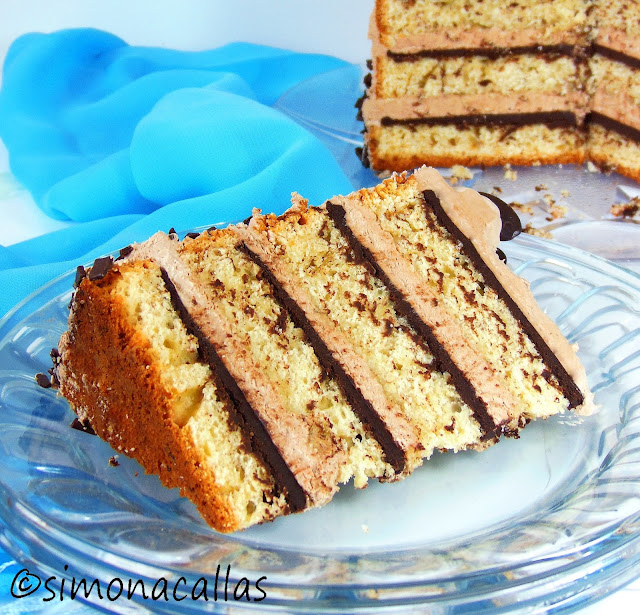Tort cu banane ciocolata si Nutella 4 Tort cu banane ciocolata si Nutella 4
