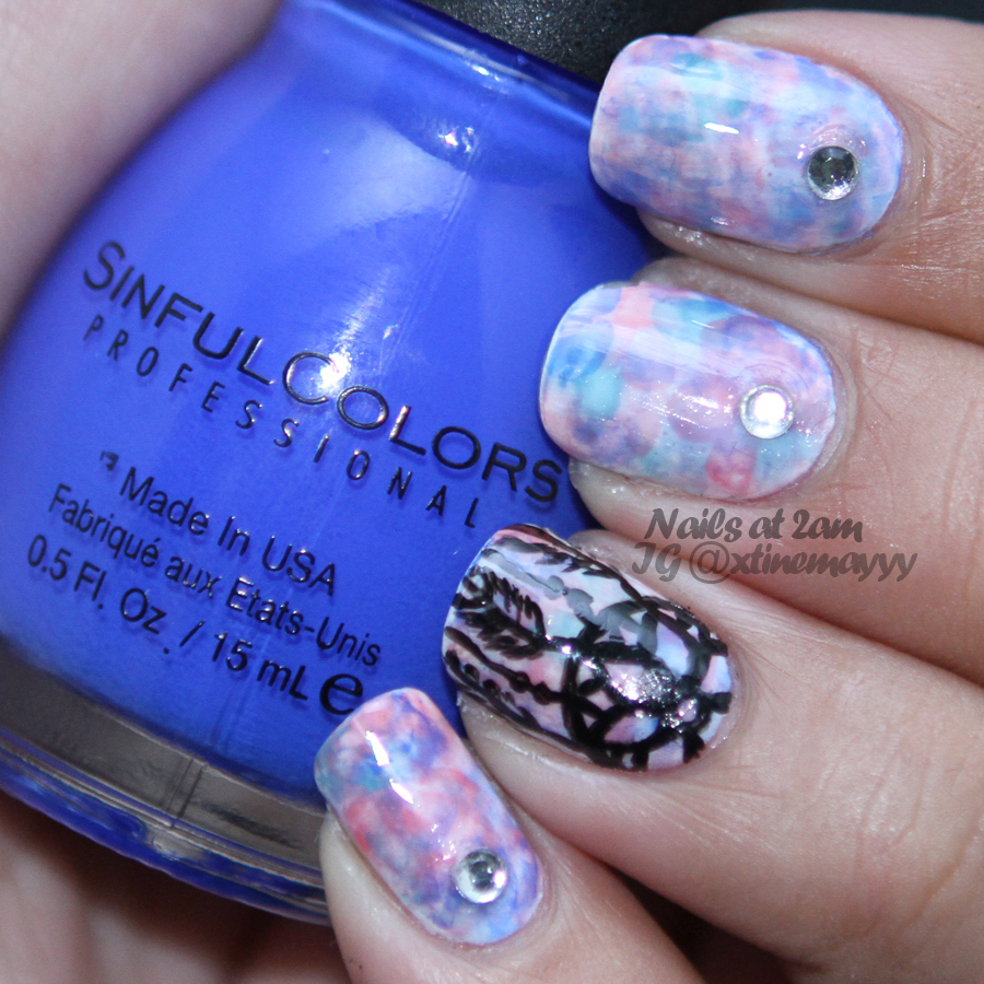 Nails At 2am Dream Catcher Nails