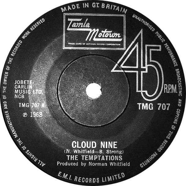 Funky By Nature Temptations Cloud Nine (With Lyrics)