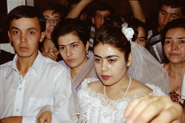 Ouzbékistan, Samarcande, mariage, © L. Gigout, 2001