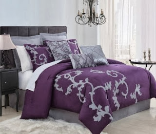 Purple And Black Bedding Sets Ease Bedding With Style