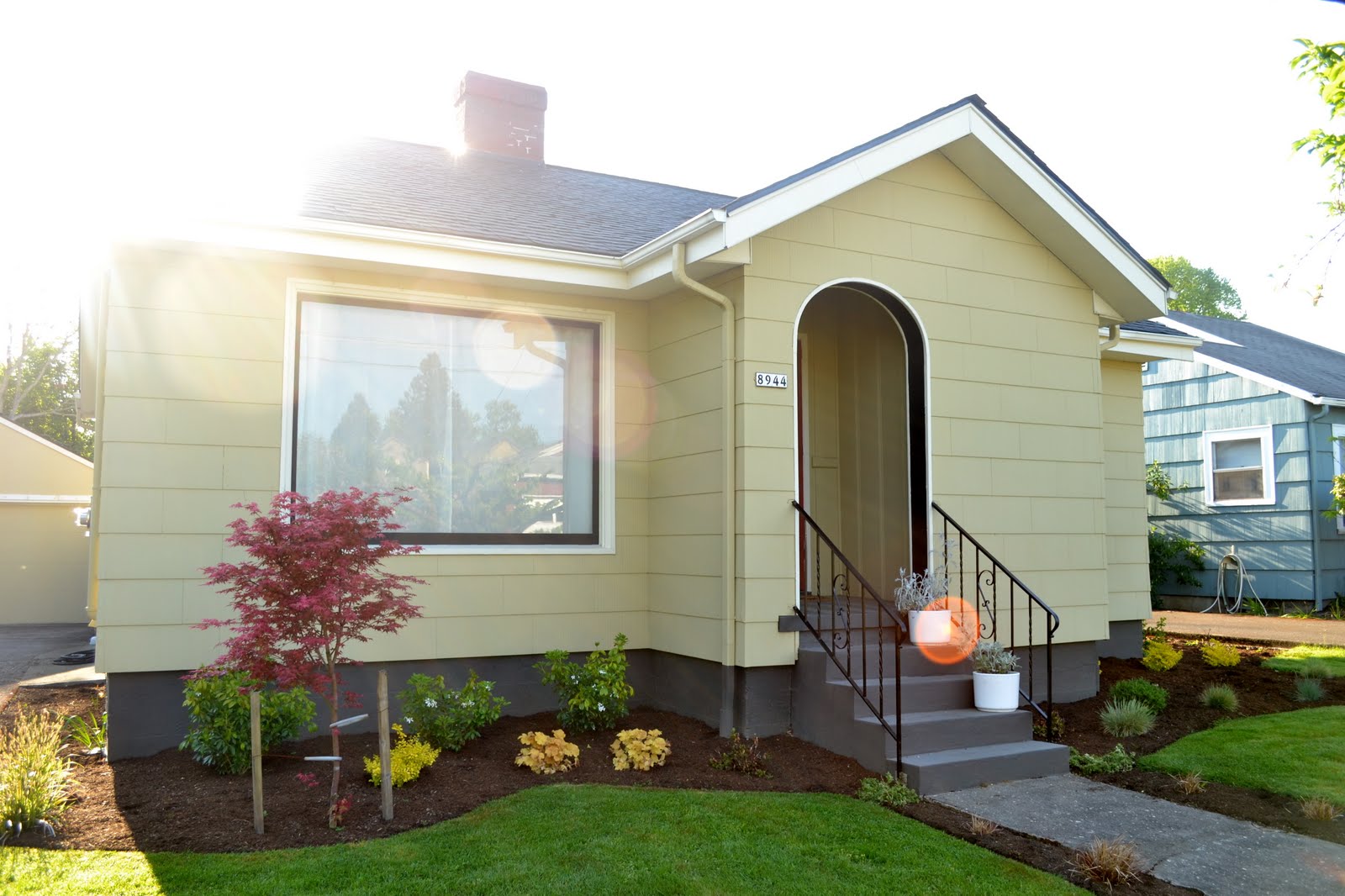 a home in the making {renovate} curb appeal, update