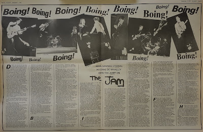 Feature on The Jam from Sounds December 1977