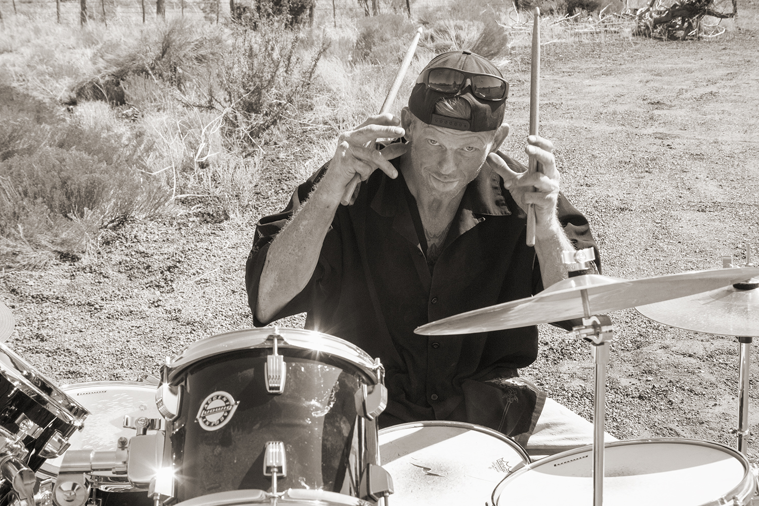 Steve Immel Photography West Janssen . Deaf Drummer