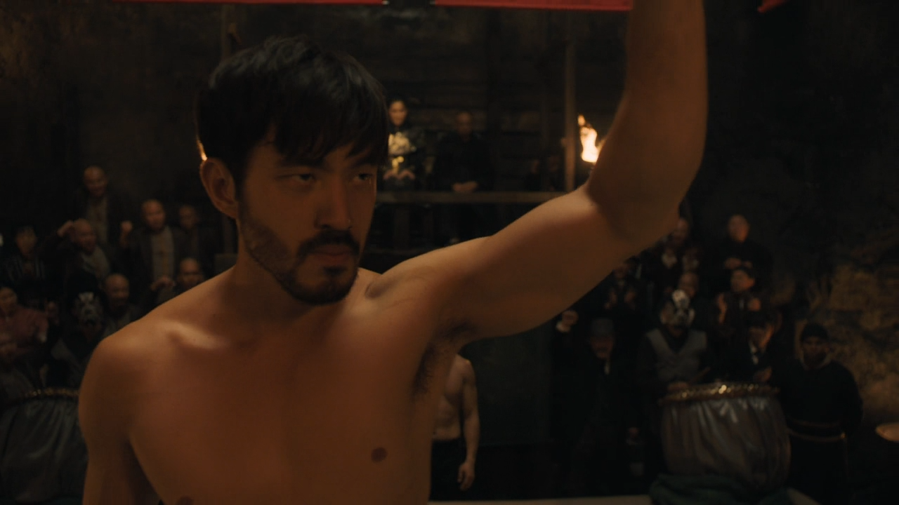 Joe Taslim & Andrew Koji on Warrior (2019) .