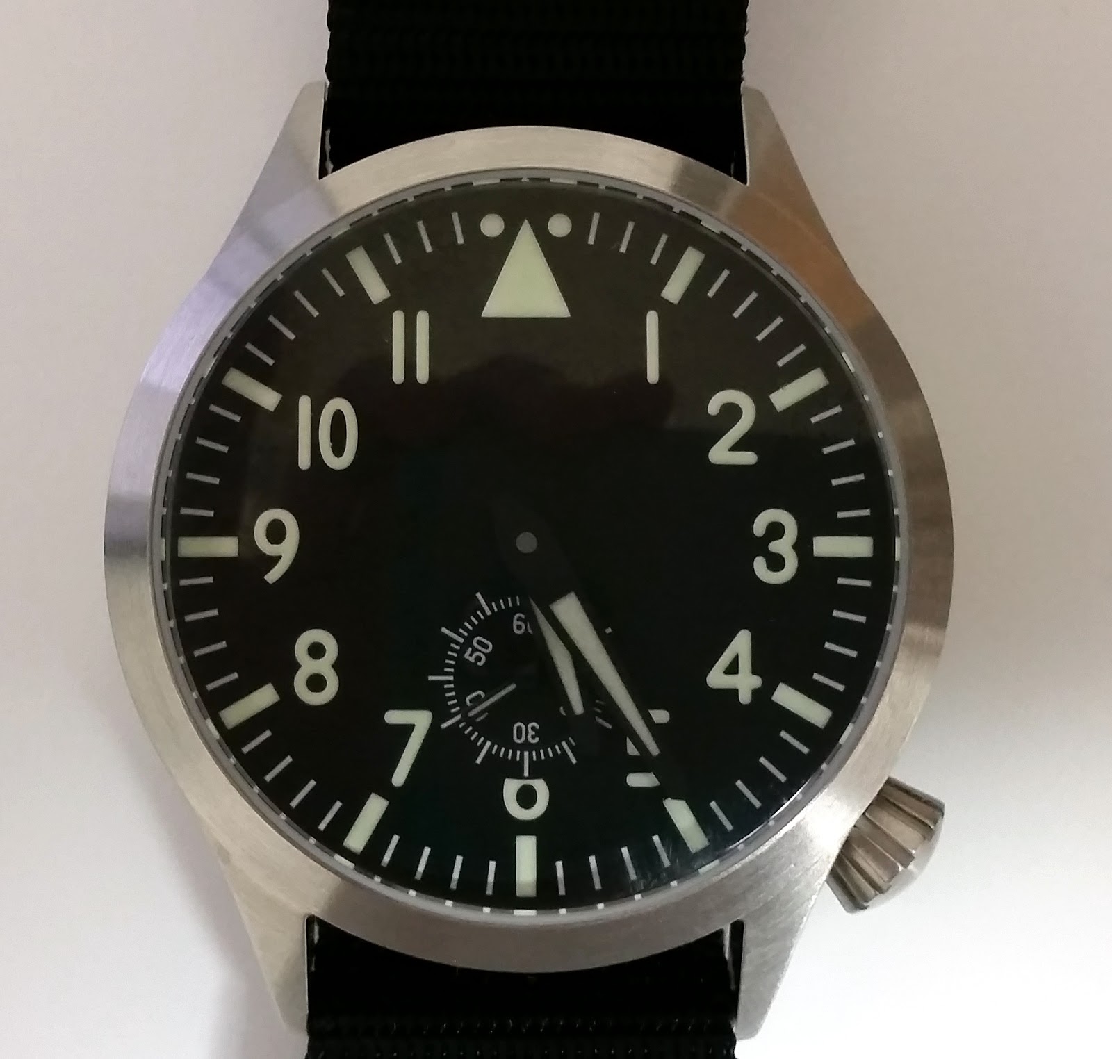 maratac pilot automatic watch
