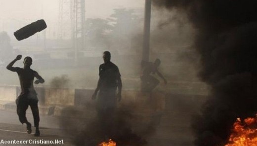 Musulmanes ocasionan disturbios en Nigeria