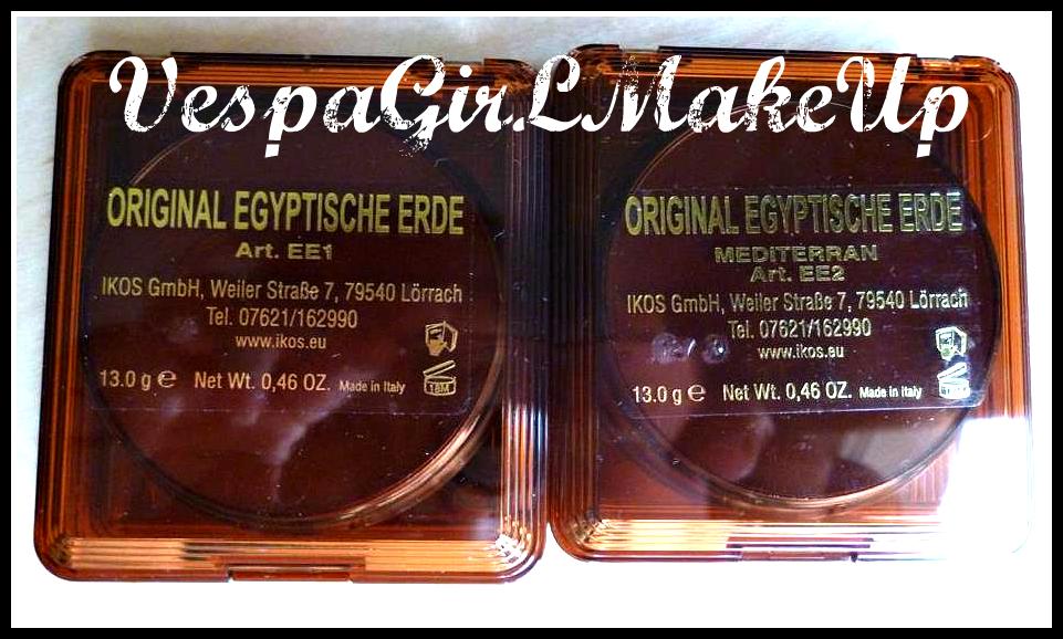 IKOS Egyptian Tanning Clay Naturelle & Mediterran ♥ Vespa GirL Make Up ♥
