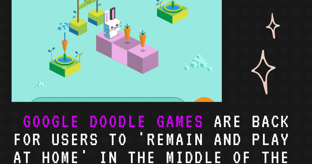 Google Doodle Games Are Back For Users To Remain And Play At Home Google Doodle Games Are Back For Users To Remain And Play At Home