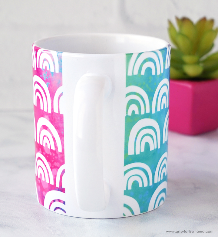 Rainbow Mug Handle