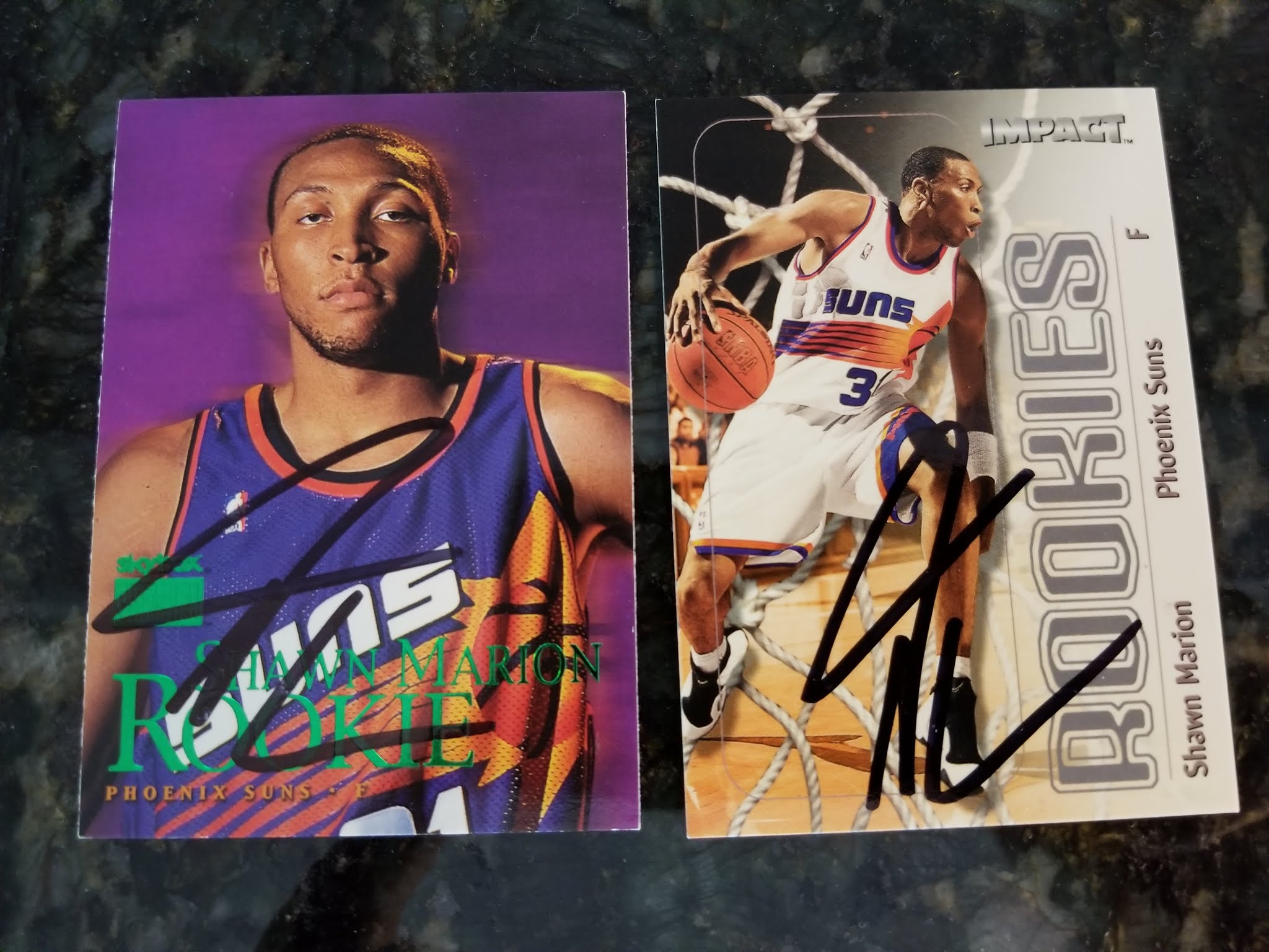 Autograph Through The Mail Athletes Shawn Marion