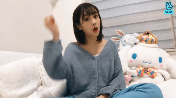 러블리즈 V앱 화초 유지애 part3