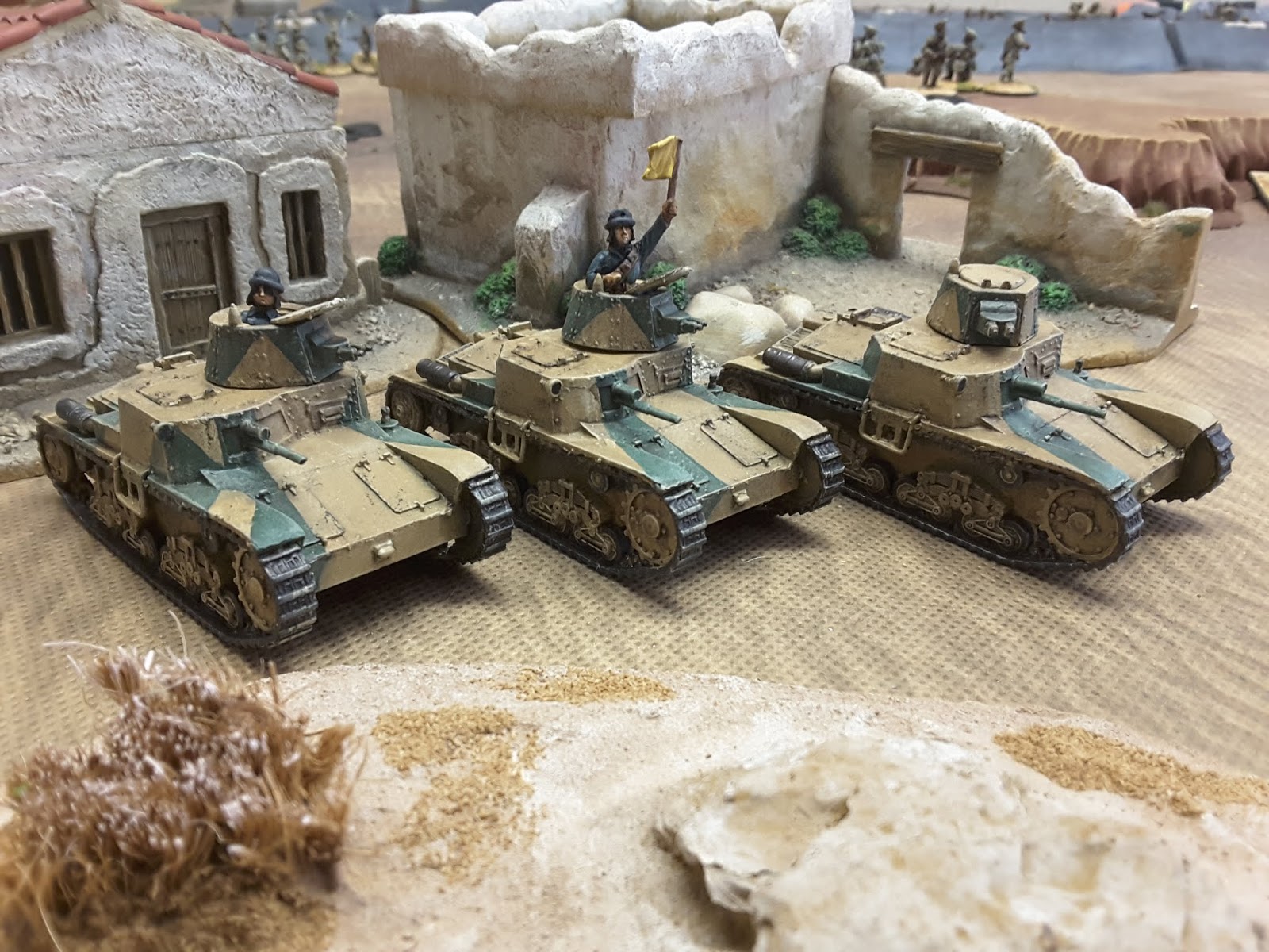 Hex Camo Stencil for Vehicle Miniatures and Wargaming 