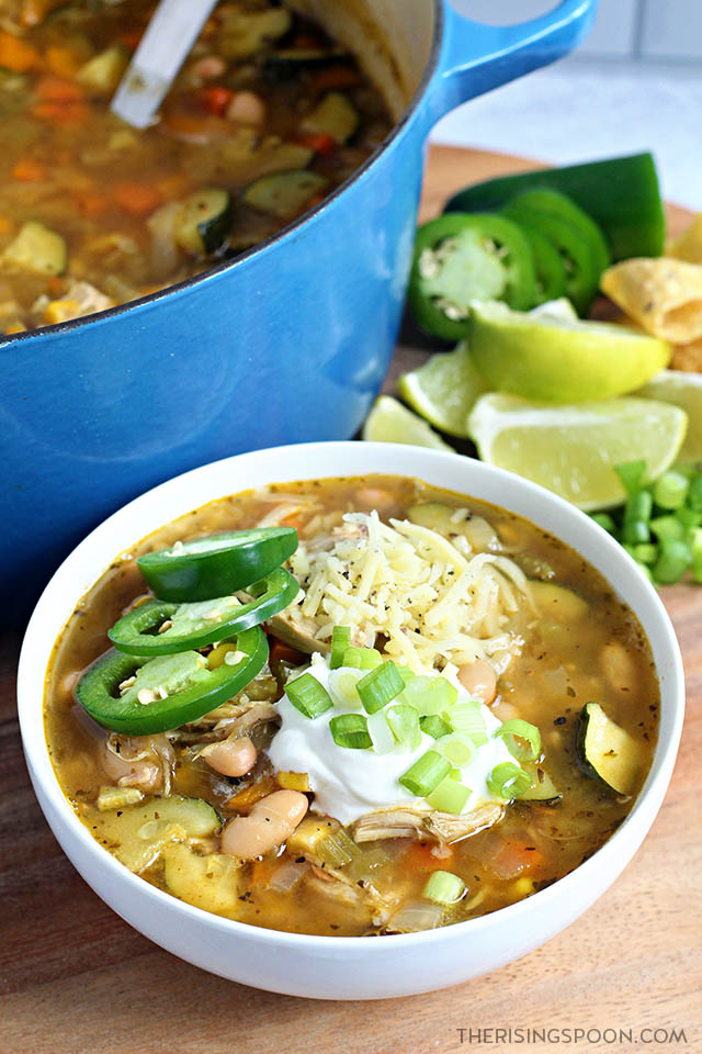 Harvest White Bean Chicken Chili