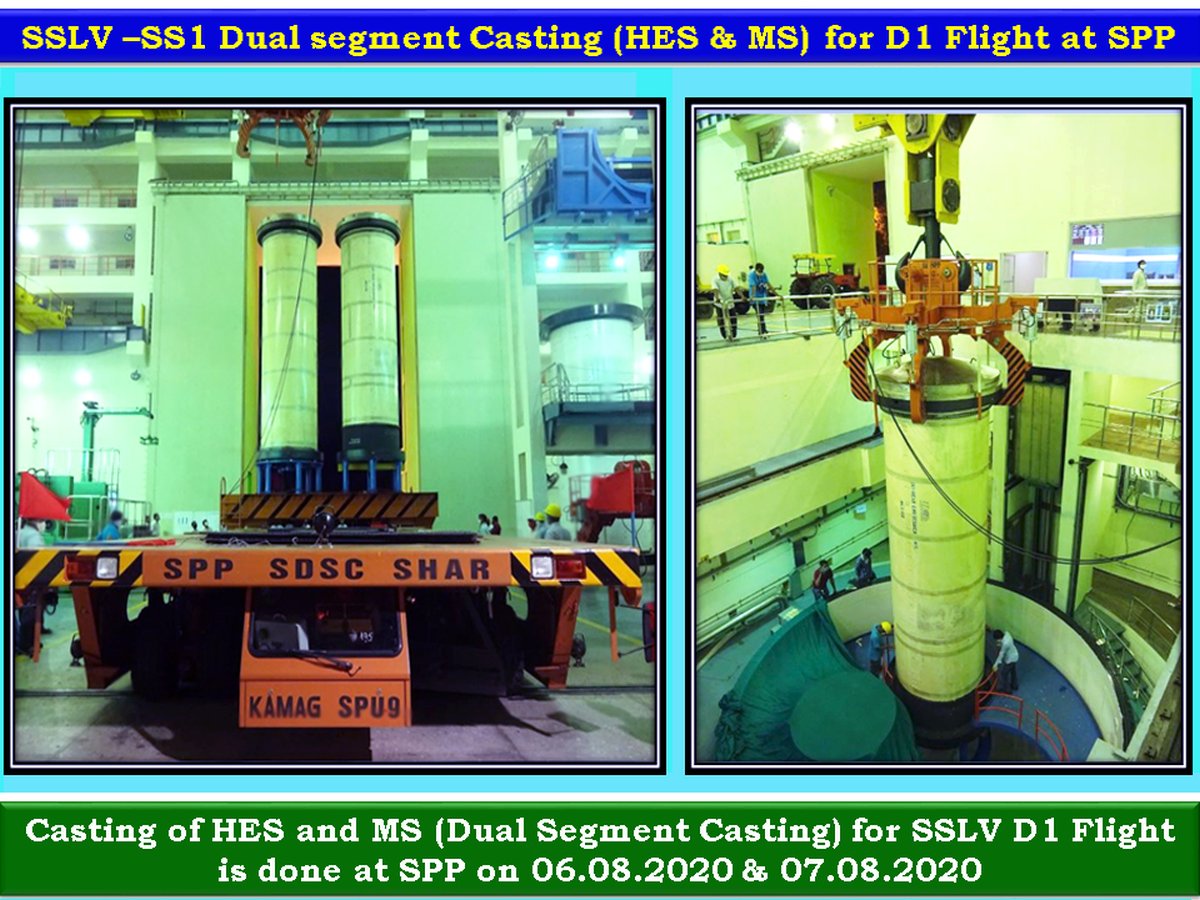 Small Satellite Launch Vehicle - SSLV - ISRO - 01