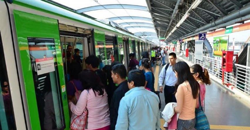 Línea 1 del Metro de Lima amplía desde este lunes horario de atención Línea 1 del Metro de Lima amplía desde este lunes horario de atención