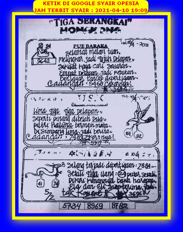 gambar togel hongkong