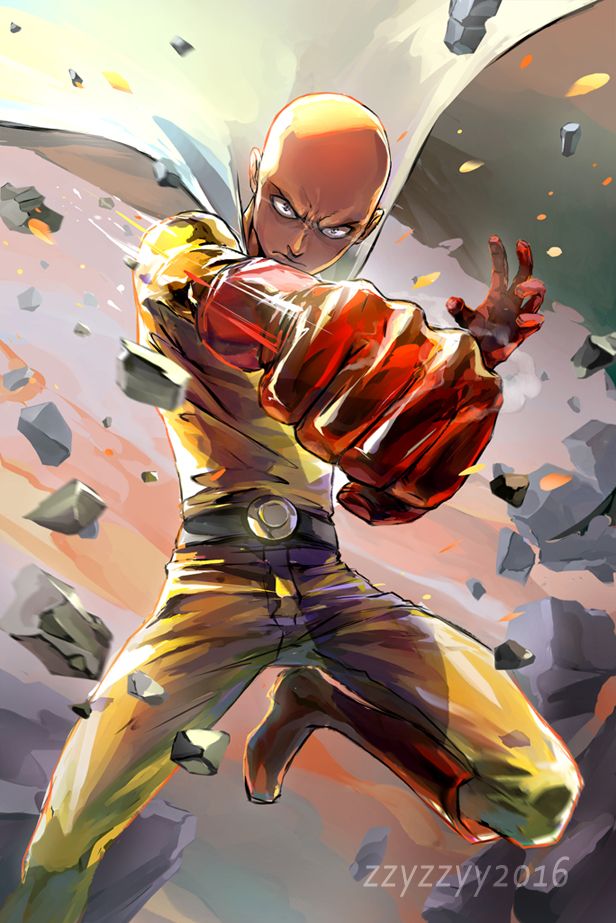 One-Punch Man - Saitama  All done by me by zKryp