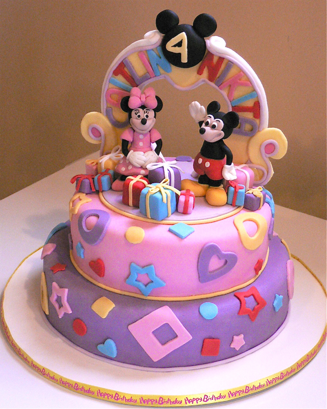 Mickey And Minnie Mouse Cake Ideas