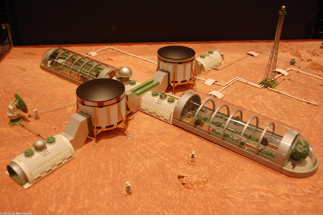 Mars base model