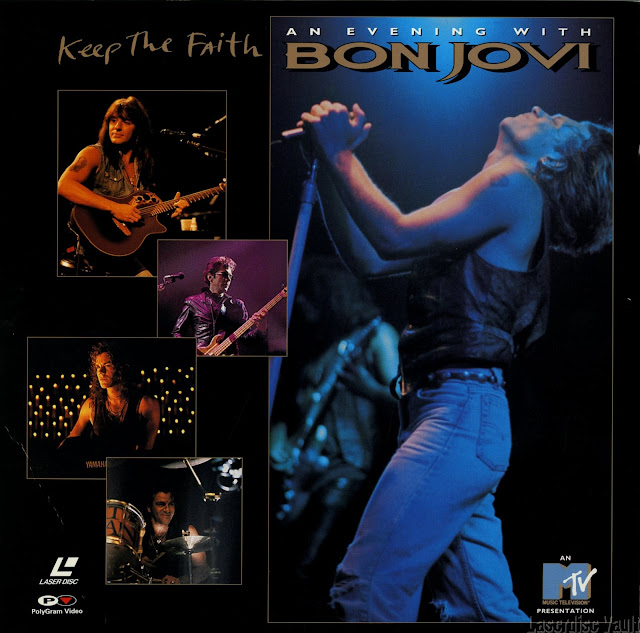BON JOVI 1992 BON JOVI AN EVENING WITH BON JOVI; KEEP THE FAITH (LIVE, KAUFMAN ASTORIA
