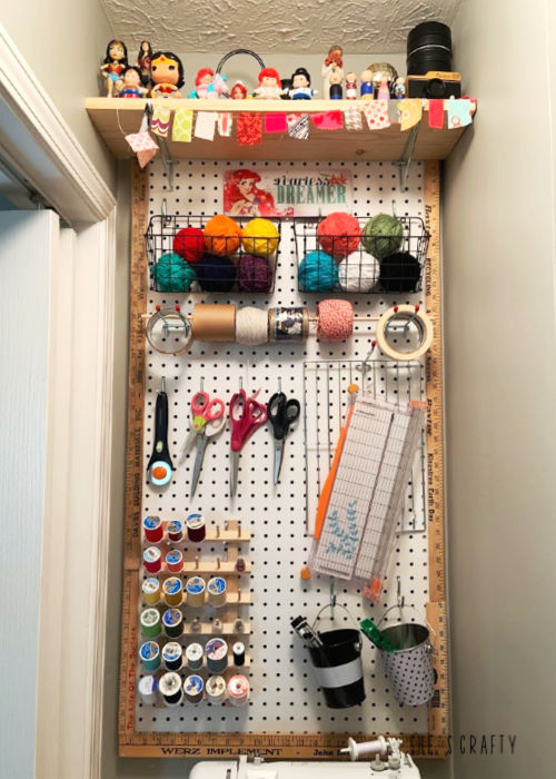 She's Crafty: Craft Room Tour