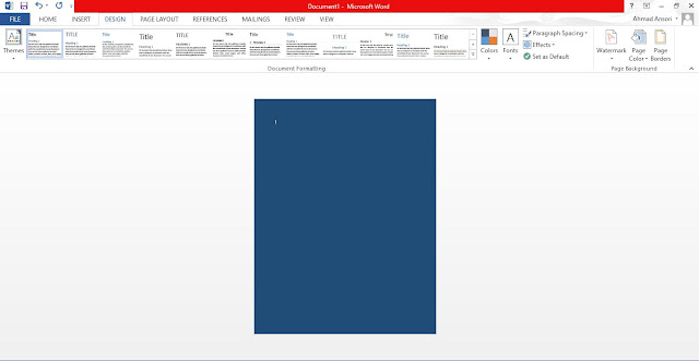 Cara Membuat Background di Microsoft Word : Tulisan dan Gambar Transparan