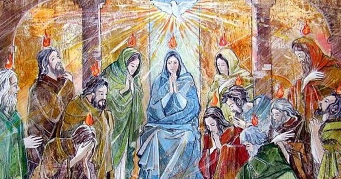 Pentecoste. Lo Spirito Santo: soffio leggero, vento impetuoso, quieta