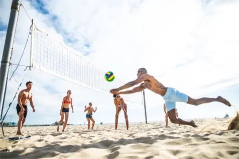 Volleying for fun and fitness Volleying for fun and fitness