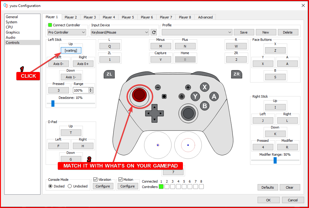 configure your controller