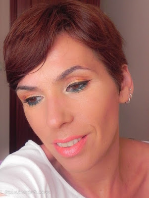 Look sunset verano paso a paso 17 paso rostro 3