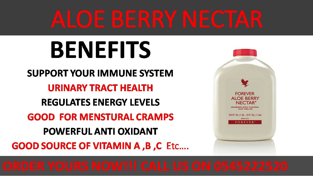 Aloe Berry Nectar Health Benefits To The Body