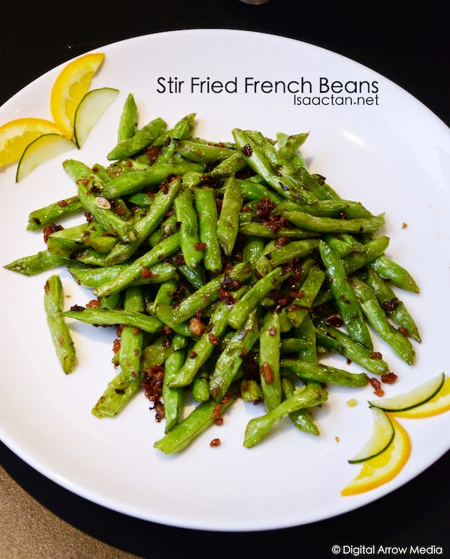 Stir fried French Beans with Minced Garlic