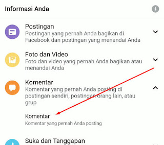 Cara Melihat Jejak Komentar Terakhir di Facebook