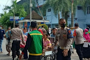 Polres Terjun Langsung Evakuasi Korban Kebakaran di RS Dr HM Rabain Muara Enim