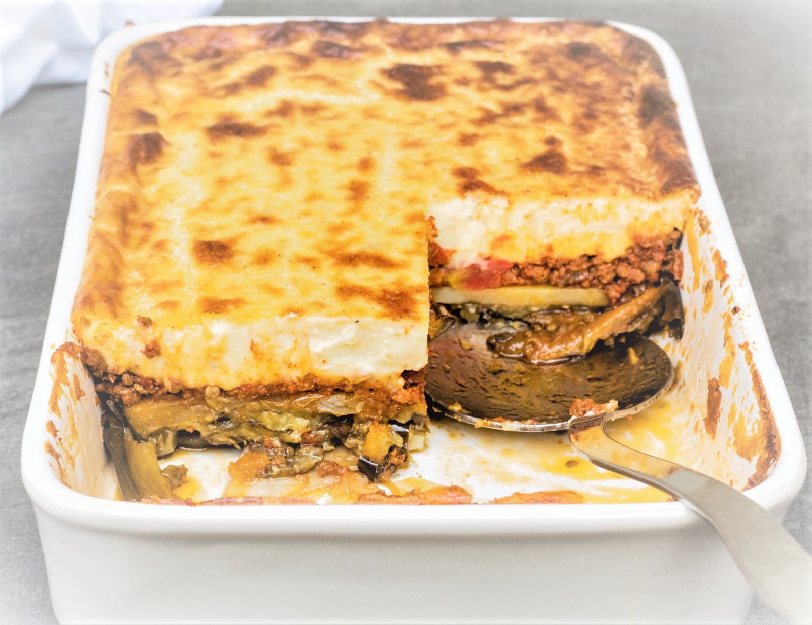 Moussaka Bulgarian lasagna