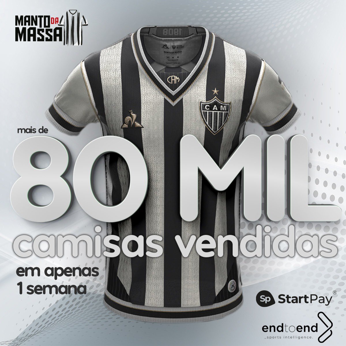Blog dos Atleticanos Galo Vendas da nova camisa do Galo é
