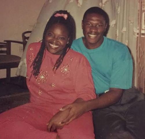 1993 throwback photo of Wunmi and Tunde Obe