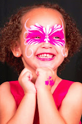 face painting easy painted party match crafts pretty arts craft cheeks brow decorative outfit