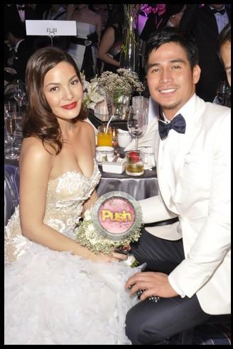 ★STARTRIGA: Piolo Pascual KC Concepcion together at Star Magic Ball