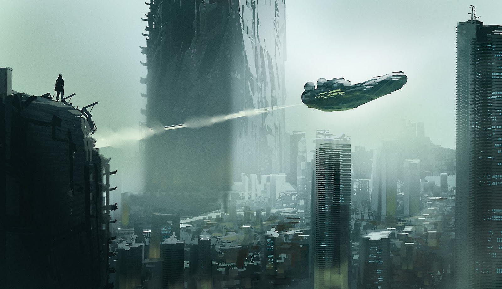 Artanas Land Another sci fi city test
