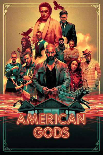 American Gods [Temporada 1-2] Solo Audio Latino [E-AC3 5.1 640Kbps] [Extraído de Amazon Prime Video]