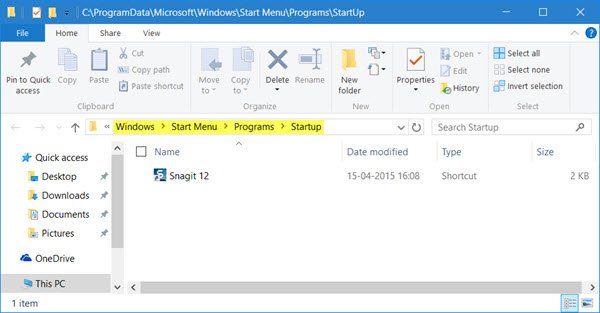 如何让程序在 Windows 10 中启动时运行